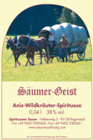 Säumer-Geist (38 % vol.) 0,04 l im Glaskrug