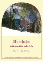 Auerhahn (42 % vol.) 0,7 l im Glaskrug
