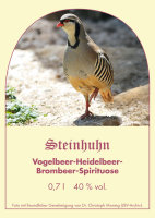 Steinhuhn (40 % vol.) 0,7 l im Glaskrug