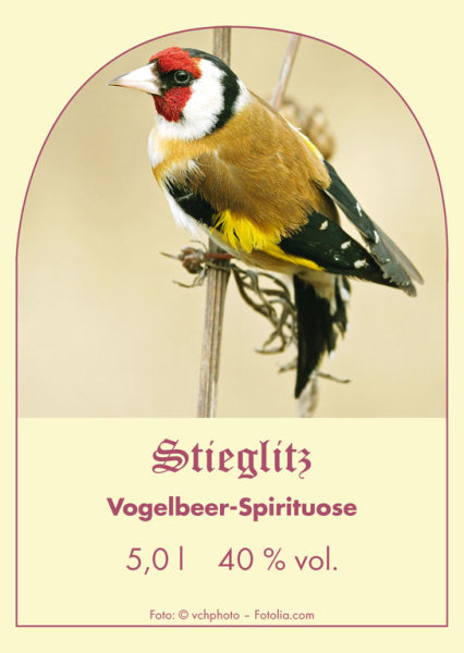 Stieglitz (40 % vol.) 5 l im Kanister