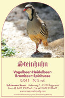 Steinhuhn (40 % vol.) 0,04 l im Glaskrug